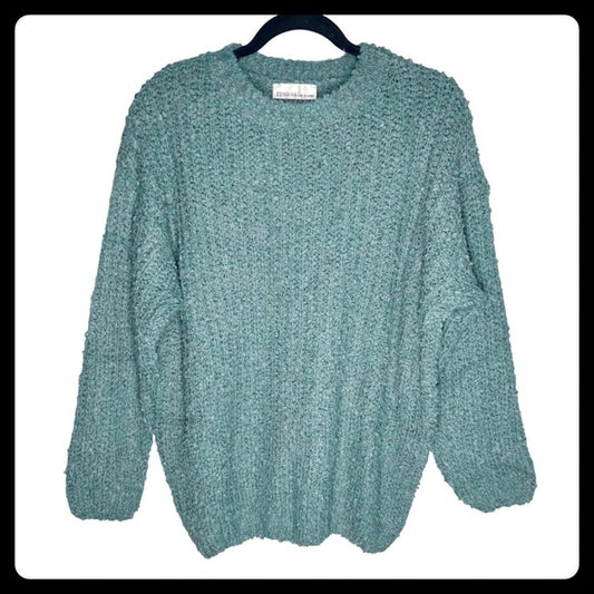 Zenana Textured Knit Sweater