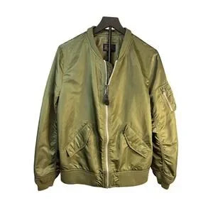 Alpha Industries MA-1 Bomber Jacket Olive Green-Large